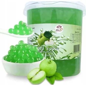 Bubble tea ZIELENÉ JABLKO Bubble Tea kuličky - popping boba 3 kg | Kaviár do čaje a dezertů