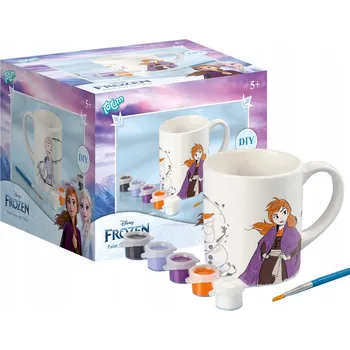kreativní sada Totum hrnek k malování barvami Ledové Království, kreativní sada pro dívky