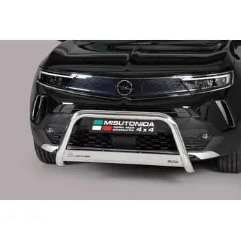 Tuning Misutonida Přední ochranný nerez rám OPEL Mokka 2021 > ? 63