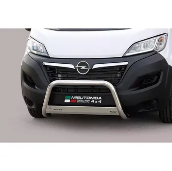 Tuning Misutonida Přední ochranný nerez rám OPEL Movano 2022/2023 L4? 63
