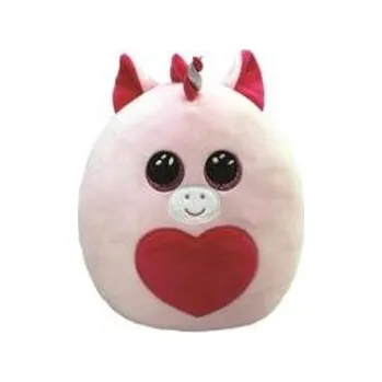 plyšák Squishy Beanies Francy - Jednorożec z sercem 22cm