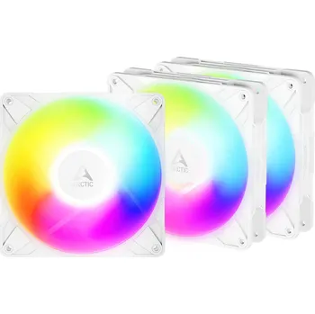 Počítačové chlazení ARCTIC P14 Pro Reverse A-RGB (White) 3-pack - ventilátor do PC 140mm 4pin PWM PST reverzní design (b