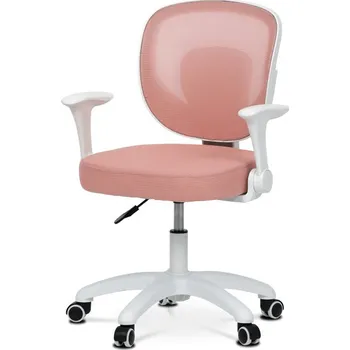 Dětská židle, výškově nastavitelná, modrá síťovina, KA-K1062 BLUE Barva: Růžová