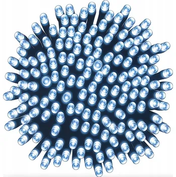 Vánoce VÁNOČNÍ OSVĚTLENÍ NA STROMEČEK 1000 LED VNITŘNÍ/VENKOVNÍ STUDENÁ BÍLÁ VÁNOČNÍ DEKORACE