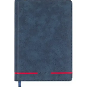 Kalendář Knižní kalendář 2026 A5 Easy modrý