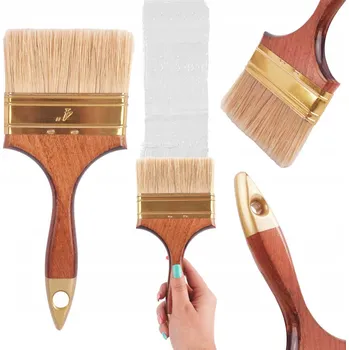 Malířský štětec Plochý štětec rovný Bauster 4 cm