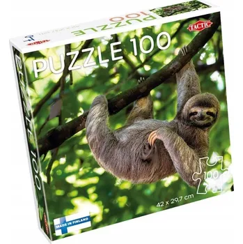 Puzzle Puzzle 100 dílků - Línivec visící na stromě