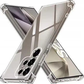 Pouzdro na mobilní telefon Pouzdro pro SAMSUNG GALAXY S25 Ultra + Sklo ANTI SCHOCO KRYT CLEAR