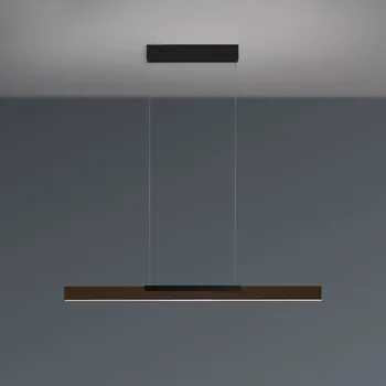 Závěsné světlo Bopp LED Nano 2.0, délka 100 cm, bronzová/černá - Baldachin – délka 40 cm, šířka 6,4 cm, výška 6,3 cm bronzová, černá 2 x 15 W LED - Doprava zdarma