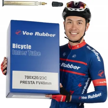 Duše na kolo Cyklistická duše 700x20/23c Vee Rubber Presta 48mm Butylová 20/23-622