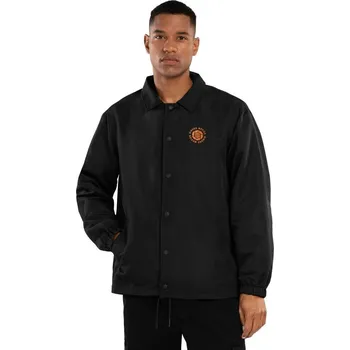 Pánská větrovka SIROKO Pánská bunda coach Siroko Movies Černá S ČERNÁ