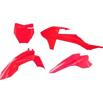 RACETECH (RTECH) kompletní sada plastů GAS GAS MC 50 24-25 barva červená (RACETECH (RTECH) kompletní sada plastů GAS GAS MC 50 24-25 barva červená)