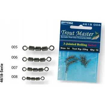 Swivel Spro Trojitý obratlík Spro