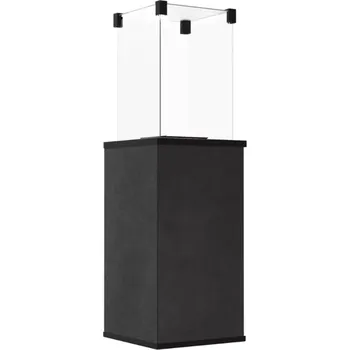 Topidlo KRATKI PATIO sklo / slinutý křemen Blend Nero - automatika