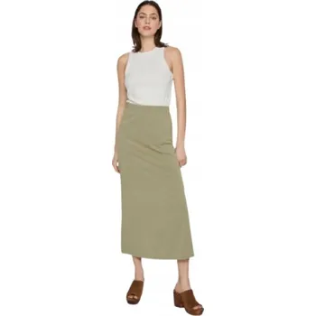 Dámská sukně Vero Moda sukně rovná midi velikost XL