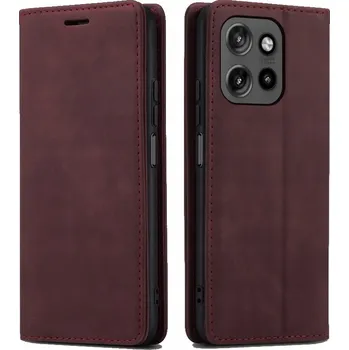 Pouzdro na mobilní telefon Flipové pouzdro Radian pro Motorola Edge 50 Neo, červené