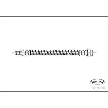 Brzdová hadice Brzdová hadice CORTECO 19031668