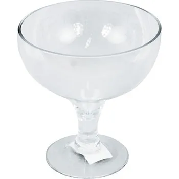 Váza Váza skleněná čirá Barva: Přírodní