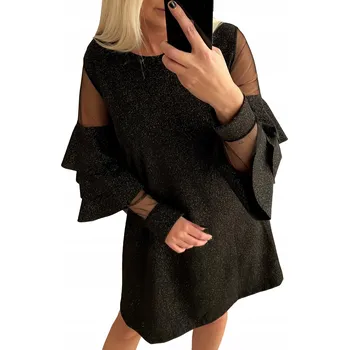 Dámské šaty Genesy šaty glamour midi velikost 48