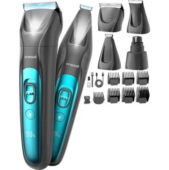 Kartáč pro zvířata Oneisall sada pro stříhání zvířat 4 v 1 FC10