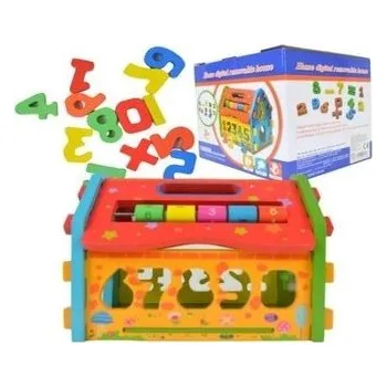 Dřevěná hračka Drewniane klocki