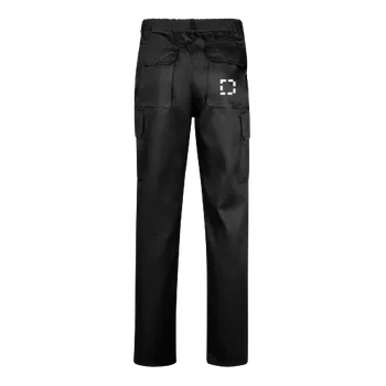 Dámské kalhoty VL MABON. Keprové kalhoty s více kapsami (200 g/m²), z bavlny (35 %) a polyesteru (65 %) 100 kalhoty se zadními kapsami, 35 x 35 Výšivka, 12 barvy