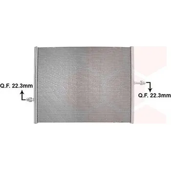Chladič motoru Chladič, chlazení motoru VAN WEZEL 30012735