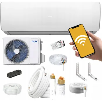 Klimatizace Klimatizace AUX 3,5 kW WiFi + sada pro vlastní montáž na stěnu do domu