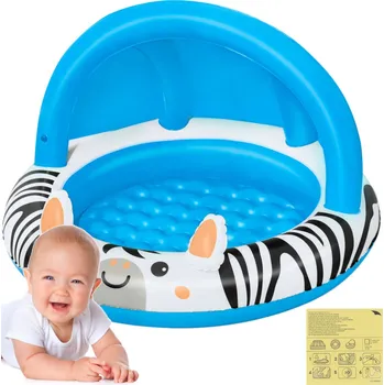 Dětský bazének Brouzdaliště dětský nafukovací bazén se střechou, měkkým dnem + UV Bestway 52559