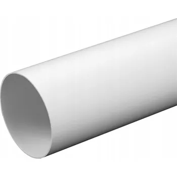 Vrták Ventilační potrubí kulatý PVC průměr 100 mm délka 1000 mm KO100-10 Awenta