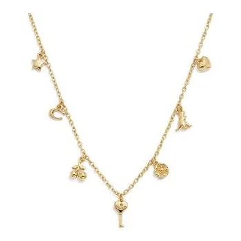 Módní doplněk Náhrdelník Coach 37557549 Zlatá OS