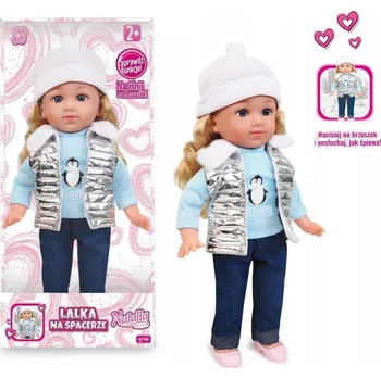 Panenka 185663 PANENKA NATALIA NA PROCHÁZCE MLUVÍ POLSKY 38 CM ARTYK