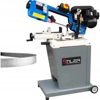 Pásová pila Pásová pila na kov řezačka Stiler BS-128HDR 230V 150 mm 2 pilové pásy HIT
