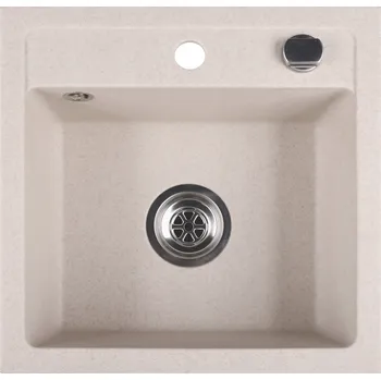 Granitový dřez Jednokomorový granitový dřez Brenor Bella béžový