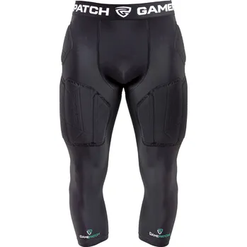Dámské legíny GAMEPATCH Kompresní ochranné 3/4 kraťasy Padded Tights PRO+ 2XL ČERNÁ