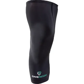 GAMEPATCH Kompresní návlek Compression Leg Sleeve L ČERNÁ