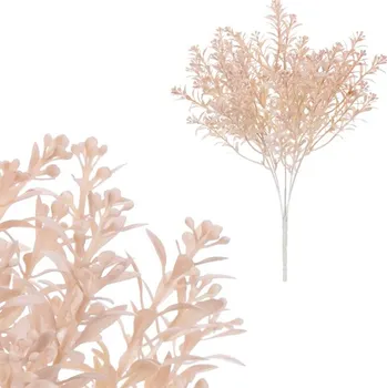 umělá květina Růžové umělé borůvčí trs - pastelové aranžmá pro kreativní dekorace Barva: Růžová