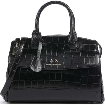 Módní doplněk Armani Exchange Jane M - Kabelka v černá, imitace kůže, 236574 | Kabelky pro ženy & muže