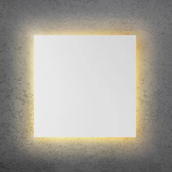 Lampička Escale LED nástěnné světlo BLADE Q, bílé, 44 x 44 cm, kov, stmívatelné bílá LED 25 W celkem - Doprava zdarma