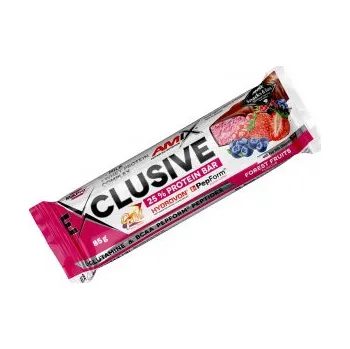 Amix Exclusive Protein Bar 85 g lesní plody