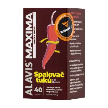 Spalovač tuku Alavis Maxima Spalovač tuků 40 kapslí