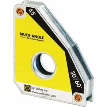 Úhloměr MAGNETICKÝ ÚHELNÍK Strong Hand 40kg MS346C žlutý