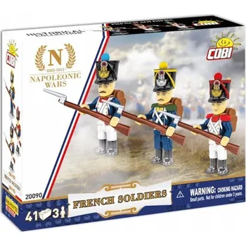 Stavebnice COBI COBI 20090 Francouzští vojáci Stavebnice Napoleonovy francouzské pěchoty