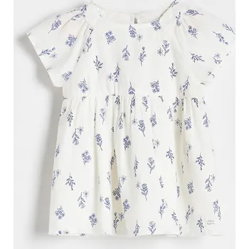 Kojenecké oblečení Reserved - Bavlněné šaty - krémová - 4635S-01X - 4635S-01X-74