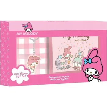 Peněženka PENĚŽENKA NA SUCHÝ ZIP S PŘÍVĚSKEM MY MELODY Diakakis 490214