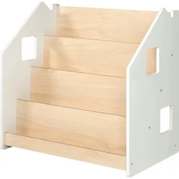 Dekorace do dětského pokoje BusyKids Stojan na knihy bílý