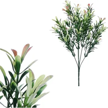 umělá květina Buxus - umělý trs, barva zelená, svazek 6 ks, cena za 1 ks Barva: Zelená