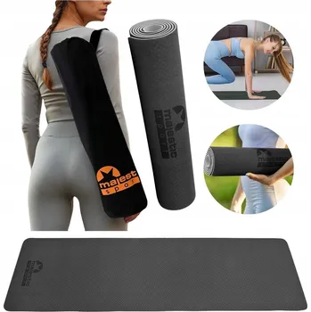 podložka na cvičení Podložka na cvičení Majestic Sport 183 cm x 61 cm šedá