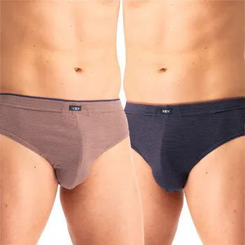 Slipy Pánské slipy KEY MPP-358 B25 XXL (44) vícebarevné