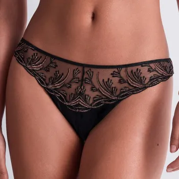 Dámské spodní prádlo Aubade - Cosmic romance kalhotky italské black star 42 6D27